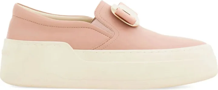 New Vara plate slip-on sneakers