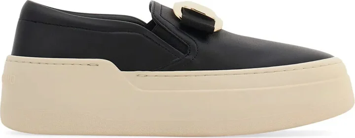 New Vara plate slip-on sneakers
