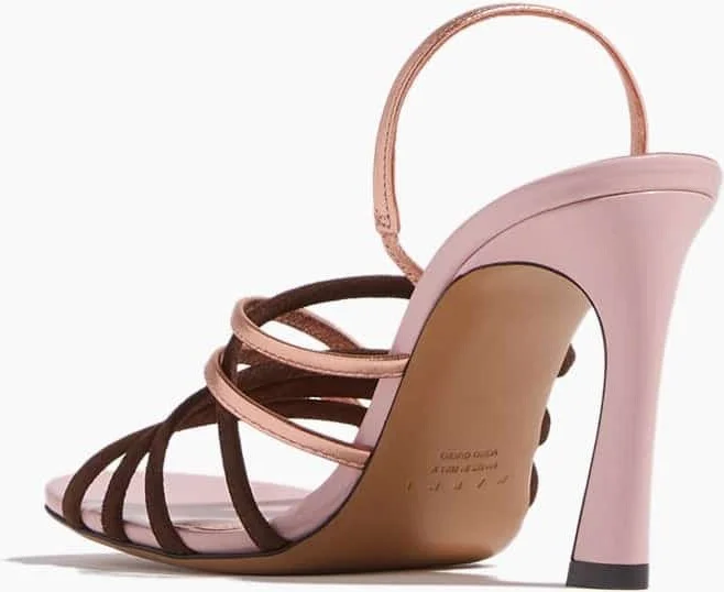 New Wave Sandal in Pink/Brown - Image 3