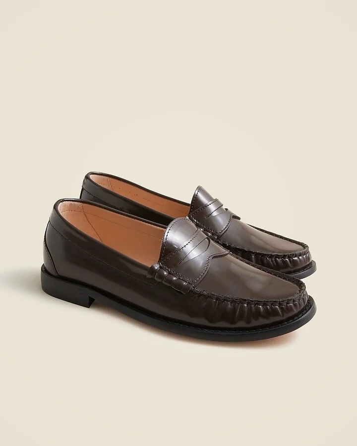 New Winona penny loafers in Italian spazzolato leather - Image 3