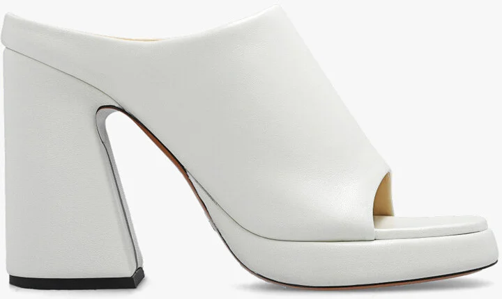 New Women's Heel Shoes In White
