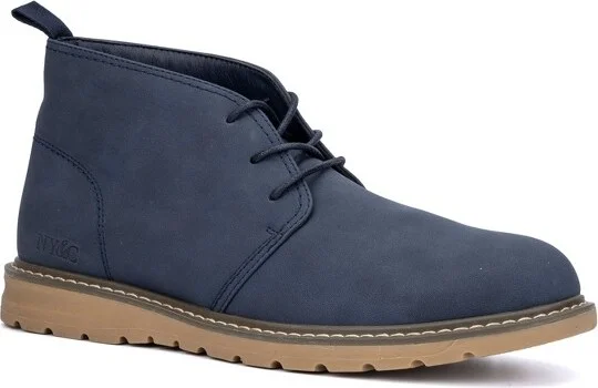 New York and Company Men's Dooley Boot - , NAVY