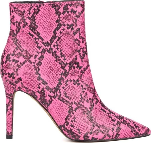 New York & Company Carmen Snake Bootie - , PINK - Image 2