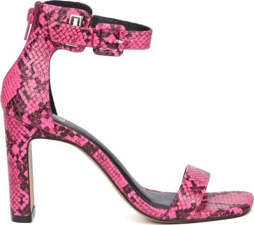 New York & Company Lexi Square Toe Heel - , PINK - Image 2