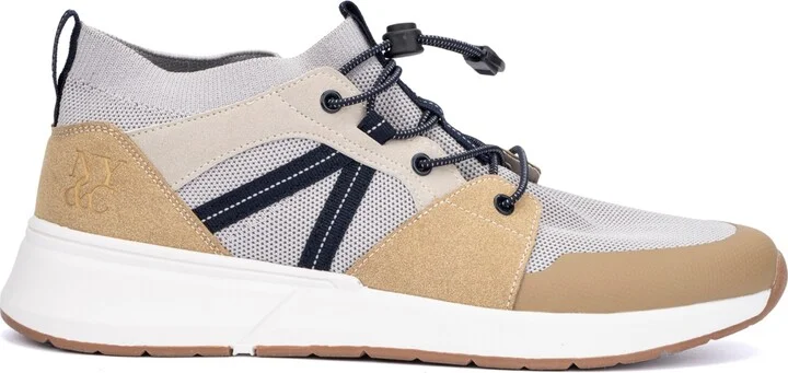 New York & Company Men's Faux Leather Zion Sneakers - Image 2