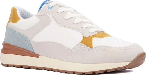 New York & Company Men's Narno Low Top Sneakers - , GREY