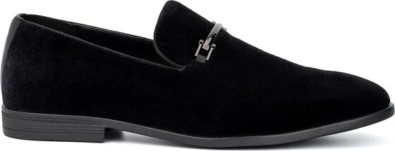 New York & Company Men's Ross Loafer Dress Shoe -10.5, BLACK - Image 2