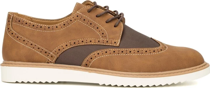 New York & Company Men's Tyler Wingtip Oxford Shoes - Image 2