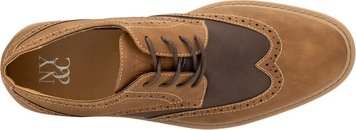 New York & Company Men's Tyler Wingtip Oxford Shoes - Image 6