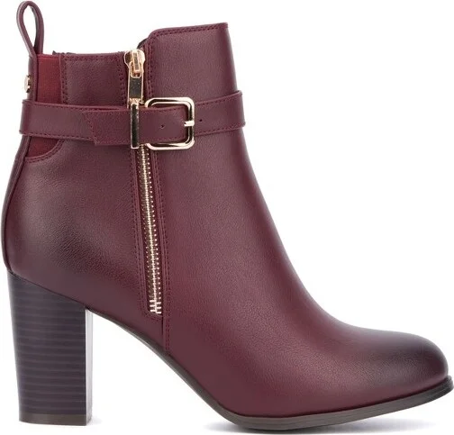 New York & Company Women's Alana Ankle Boots - , COGNAC - Image 4
