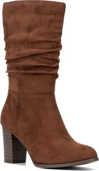 New York & Company Women's Amena Boot - , BROWN