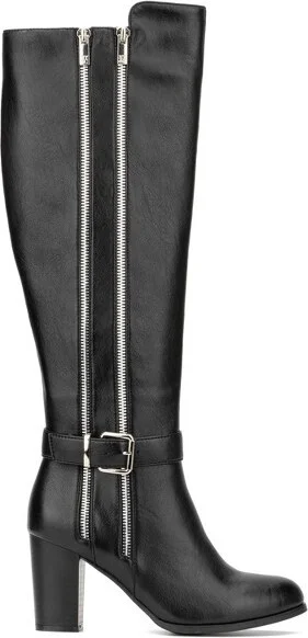 New York & Company Women's Andrina Tall Boot - 10, BLACK - Image 2