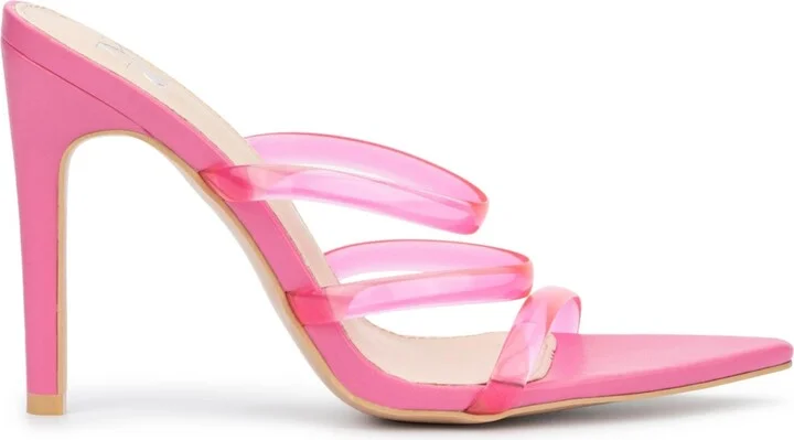 New York & Company Women's Biana Slide Heeled Sandal - Image 5