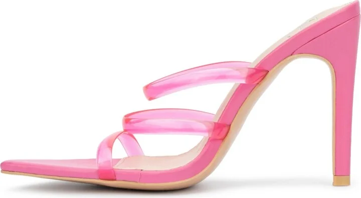 New York & Company Women's Biana Slide Heeled Sandal - Image 6
