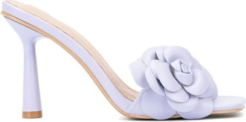 New York & Company Women's Chana Heel Slide - , PINK - Image 4