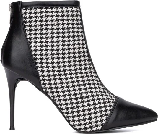 New York & Company Women's Charlie Bootie - , BLACK/WHITE - Image 2
