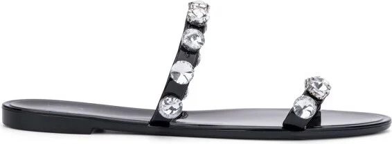 New York & Company Women's Chava Slides - , WHITE - Image 4