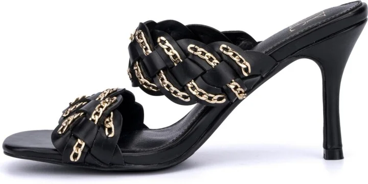New York & Company Women's Courtney Heeled Sandals - Image 4