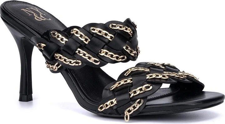 New York & Company Women's Courtney Heeled Sandals