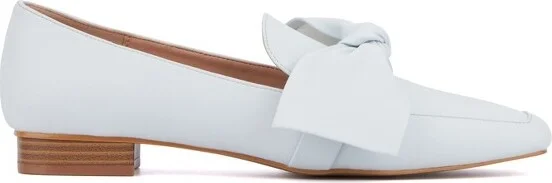 New York & Company Women's Dominica Loafer - , BLACK/WHITE - Image 6