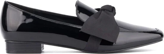 New York & Company Women's Dominica Loafer - , BLACK/WHITE - Image 8