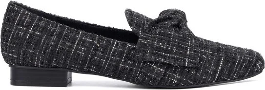 New York & Company Women's Dominica Loafer - , BLACK/WHITE - Image 10