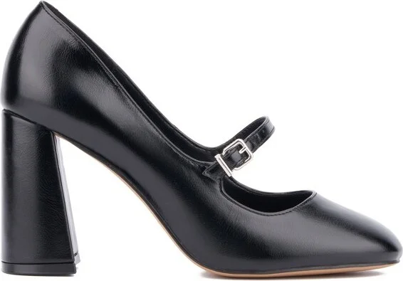 New York & Company Women's Eliane Heels - , NAVY BOUCLE - Image 3