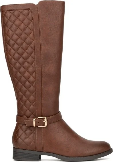 New York & Company Women's Enola Boot - , COGNAC - Image 2