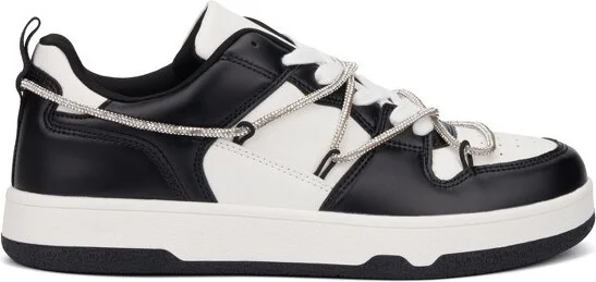 New York & Company Women's Fable Low Top Sneakers - , BLACK - Image 2