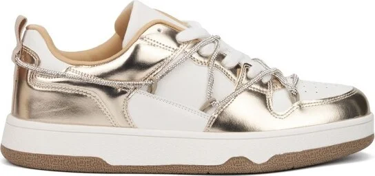 New York & Company Women's Fable Low Top Sneakers - , BLACK - Image 3