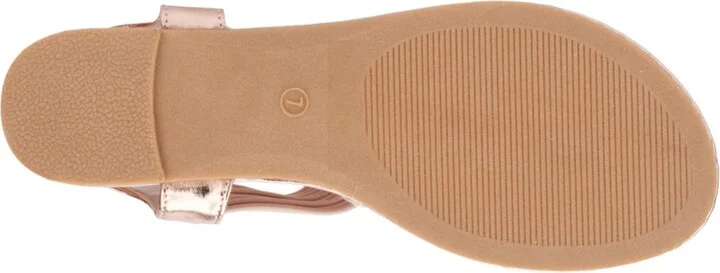 New York & Company Women's Freya T-Strap Gladiator Ankle Strap Sandals - Image 6
