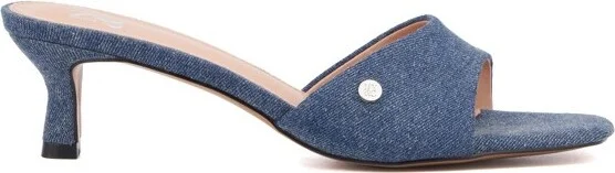 New York & Company Women's Gaia Kitten Heel Sandal - GREEN, - Image 4