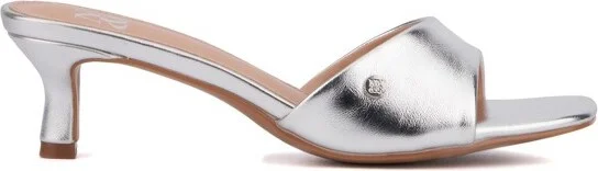 New York & Company Women's Gaia Kitten Heel Sandal - GREEN, - Image 5