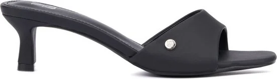New York & Company Women's Gaia Kitten Heel Sandal - GREEN, - Image 9