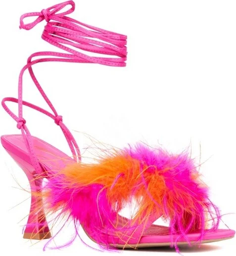 pink/orange
