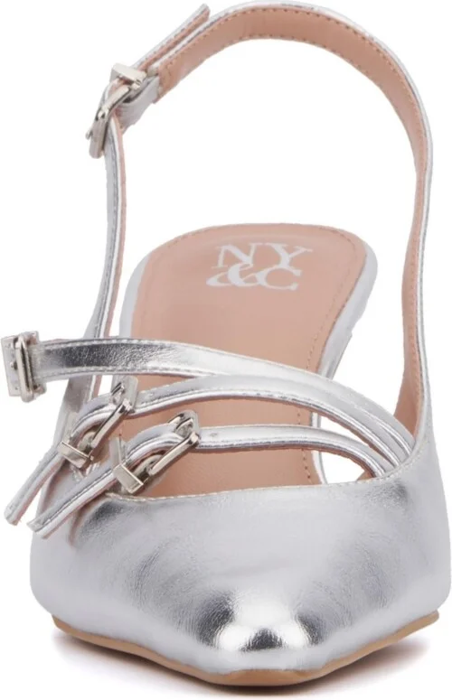New York & Company Women's Imari Slingback Heels - Image 6