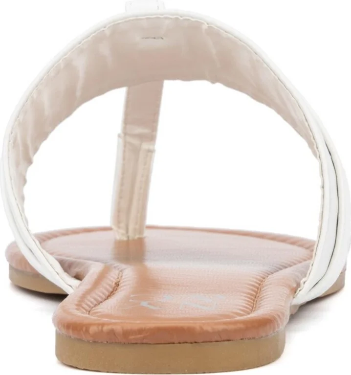 New York & Company Women's Julianna T-Strap Ring Sandal - Image 3
