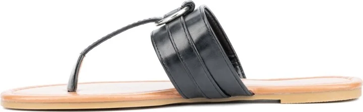 New York & Company Women's Julianna T-Strap Ring Sandal - Image 8
