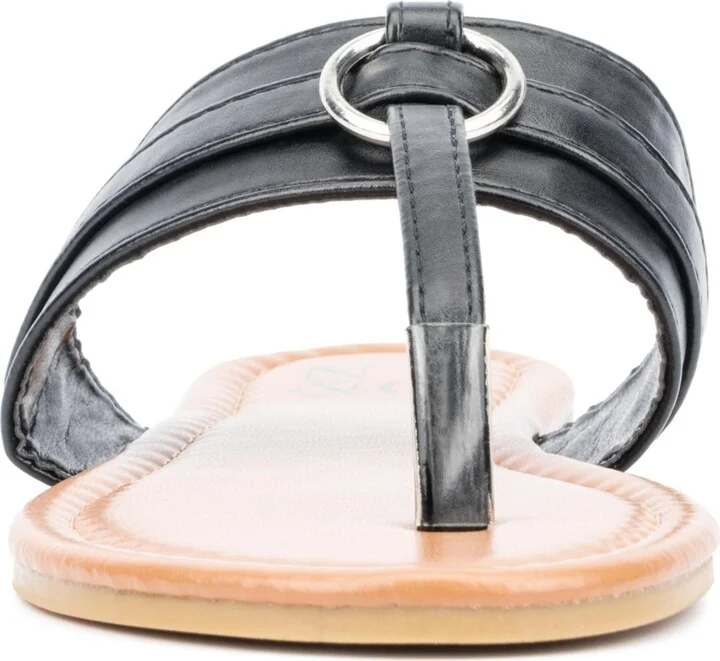 New York & Company Women's Julianna T-Strap Ring Sandal - Image 9
