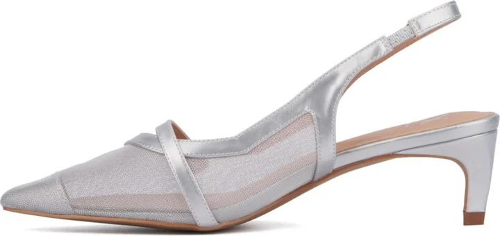 New York & Company Women's Kristie Slingback Heels - Image 4