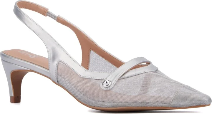 New York & Company Women's Kristie Slingback Heels