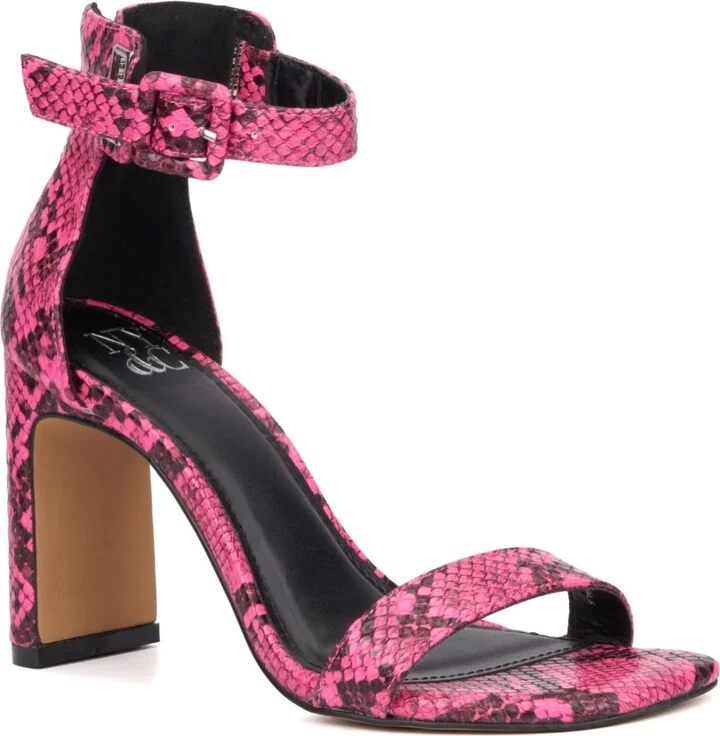 New York & Company Women's Lexi Ankle Strap Heels