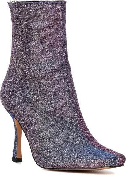 New York & Company Women's Logan Bootie - , PURPLE