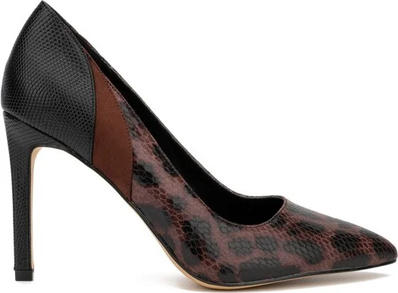 New York & Company Women's Madison Heel - , BLACK/ BROWN - Image 2