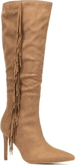 New York & Company Women's Mazikeen Tall Boot - , NUDE