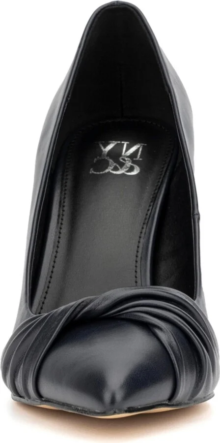 New York & Company Women's Monique- Knotted Pointy High Heels Pumps - Image 3