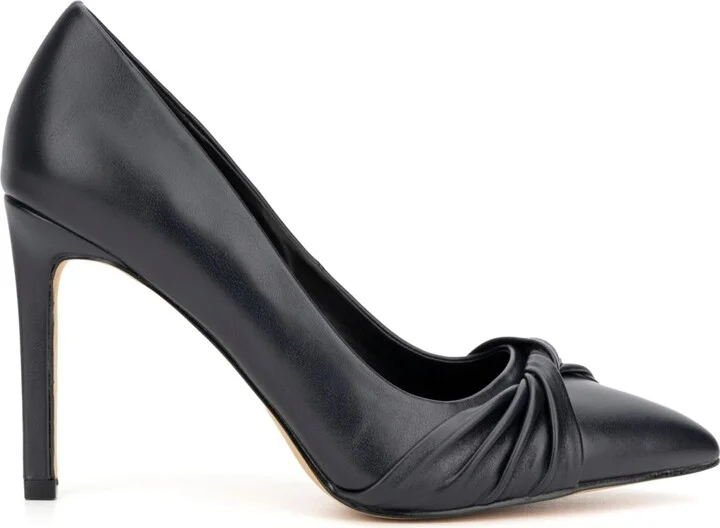 New York & Company Women's Monique- Knotted Pointy High Heels Pumps - Image 4