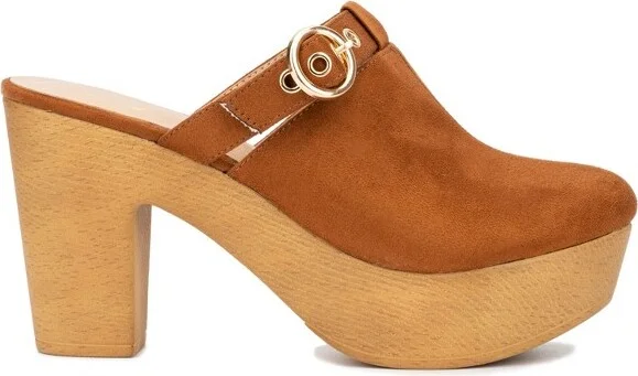 New York & Company Women's Nyomi Clogs - , BLACK - Image 3
