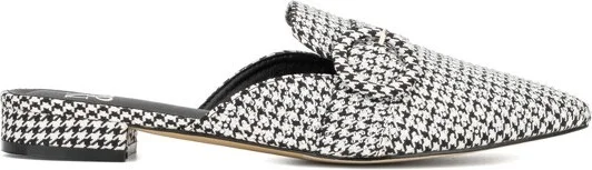 New York & Company Women's Olga Flats - , BLACK/CLEAR - Image 2