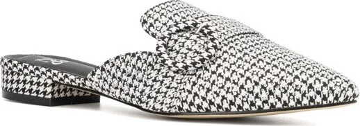 New York & Company Women's Olga Flats - , BLACK/CLEAR